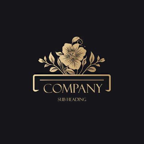 Preview for Luxury-company-logo-design-logo-flower-template-be3f3