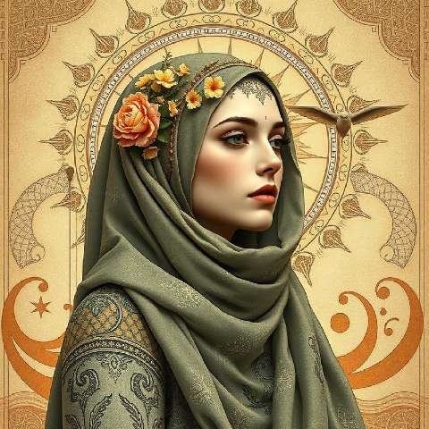 Preview for Serene-hijab-portrait-aistylized-template-8b6c2