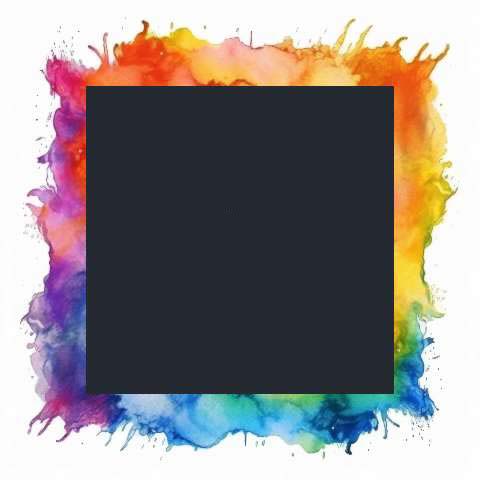 Preview for Colorful-watercolor-splash-frame-colorful-frame-template-723e3