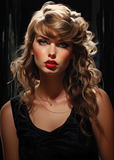 Preview for Taylor-swift-digital-portrait-template-ddc49