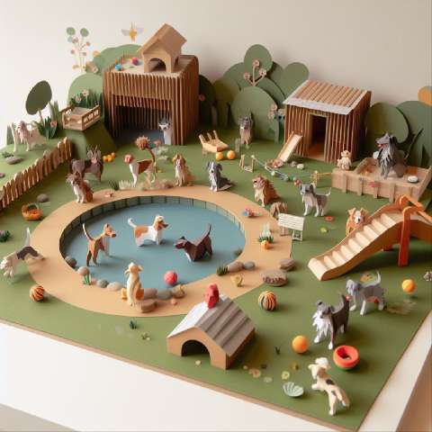 Preview for Dog Park Playground Template