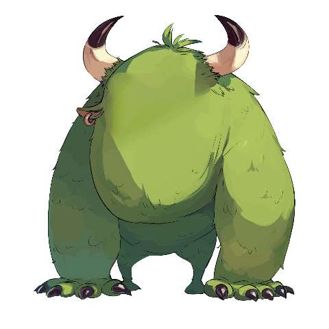 Preview for Cartoon-monster-illustration-large-monster-template-02a73