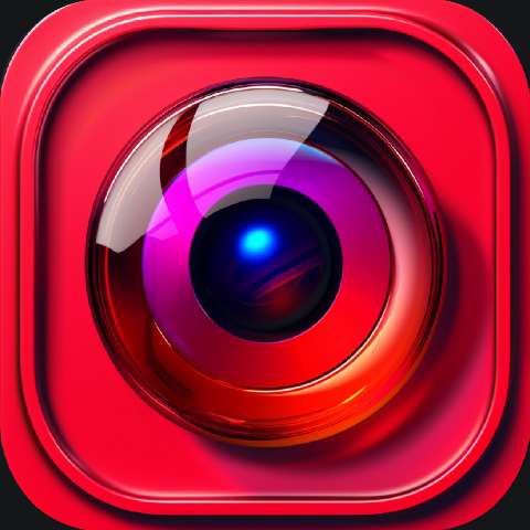 Preview for Red-camera-lens-icon-camera-app-template-0b208