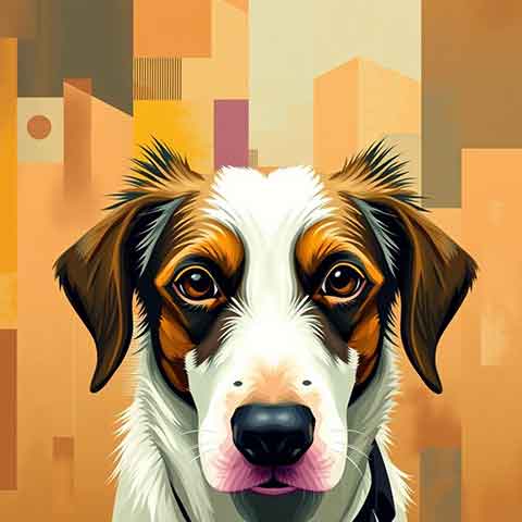 Preview for Digital-dog-portrait-art-aiold-template-52944