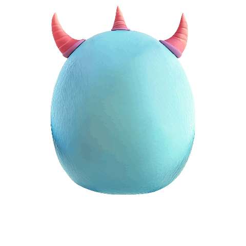 Preview for Blue-devil-plush-toy-monster-torso-template-aa14b