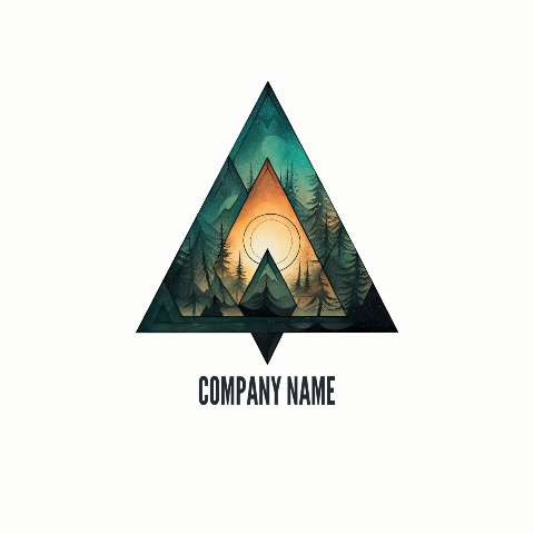 Preview for Triangle-mountain-logo-design-logo-mountain-template-c5360
