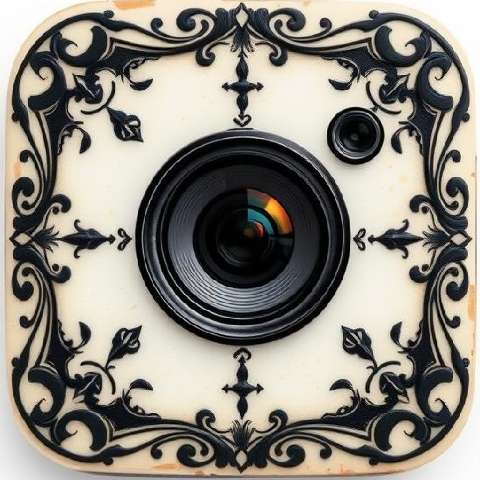 Preview for Ornate-camera-design-aiappiconstyle-template-0a32a