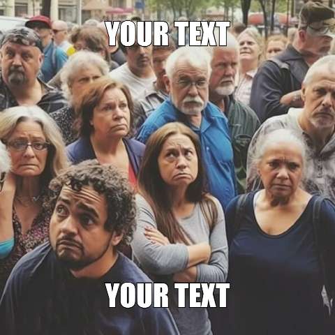Preview for Concerned-crowd-gathering-meme-human-template-308cb