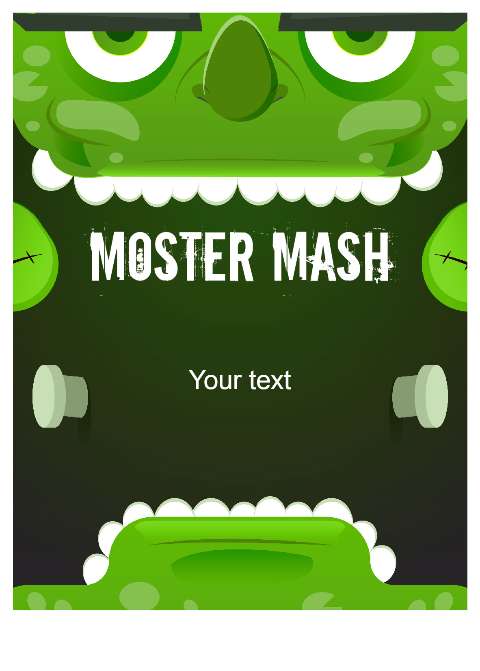 Preview for Monster-mash-template-halloween-flyer-51646