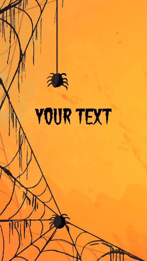 Preview for Halloween-spider-web-background-halloween-story-template-a814d
