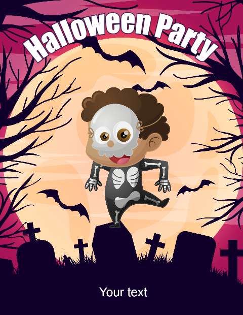 Preview for Halloween-party-invitation-template-halloween-flyer-58c79