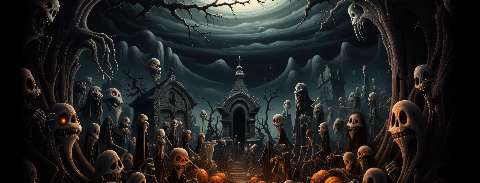 Preview for Halloween-night-skeletons-halloween-social-template-6343d