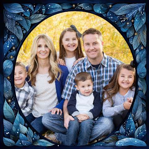 Preview for Happy-family-portrait-christmas-frame-template-e207c