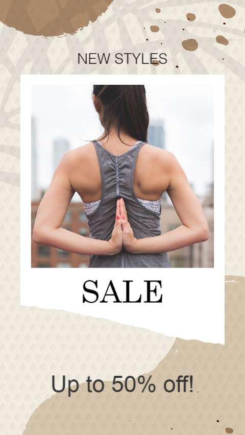 Preview for Yoga-sale-new-styles-story-promo-template-90fc9