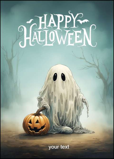 Preview for Halloween-ghost-illustration-template-9f927