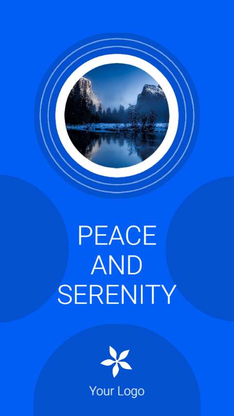 Preview for Peace-and-serenity-template-photo-story-3b3fd