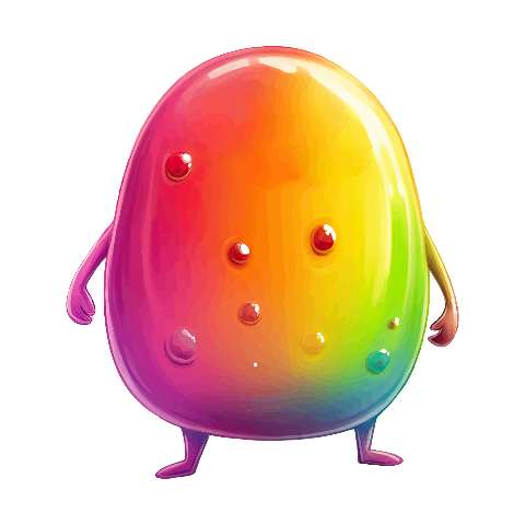 Preview for Rainbow-cartoon-character-colorful-monster-template-fcce8