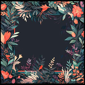 Preview for Floral-frame-design-template-flowers-a1e71