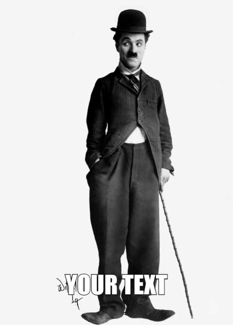 Preview for Charlie-chaplin-vintage-portrait-meme-celebrity-template-ec90b