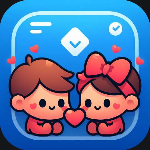 Preview for Love-match-app-icon-love-app-template-50425