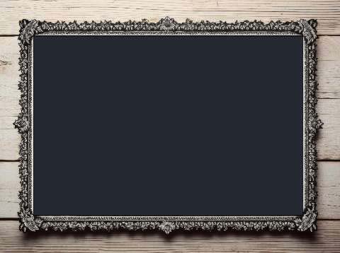 Preview for Ornate-silver-frame-wooden-background-classic-frame-template-a85b3