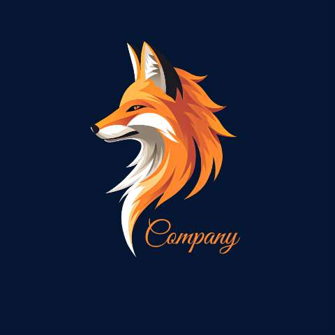 Preview for Fox-company-logo-design-logo-animal-template-37c34