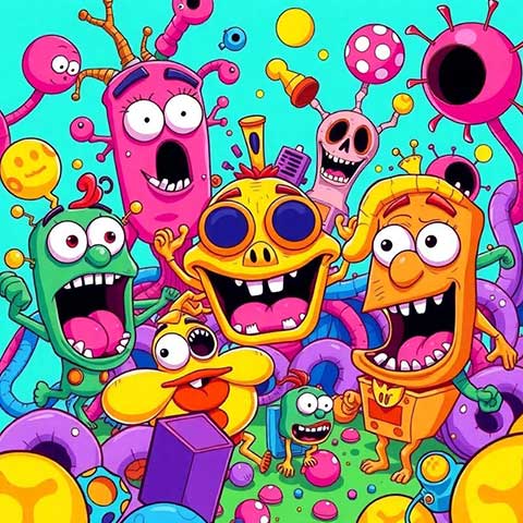 Preview for Cartoon-monsters-illustration-aiold-template-d733b