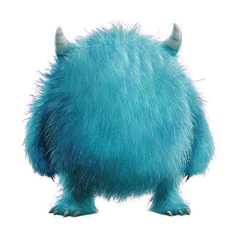 Preview for Blue-furry-monster-fuzzy-monster-template-51ac5