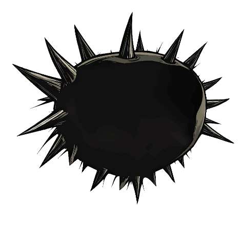 Preview for Spiked-shield-graphic-design-monster-torso-template-a1711