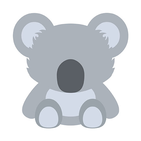 Preview for Gray-koala-illustration-emoji-animal-template-6ce92