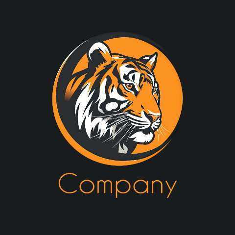 Preview for Tiger-company-logo-design-logo-animal-template-032df