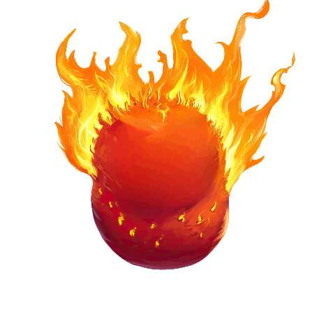 Preview for Blazing-fireball-illustration-monster-torso-template-a8cf1