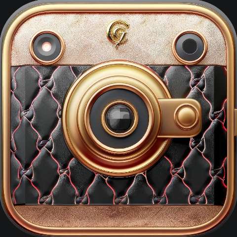 Preview for Luxury Camera App Icon Template