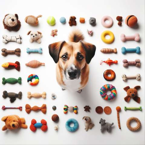 Preview for Dog Toys And Chews Design Template