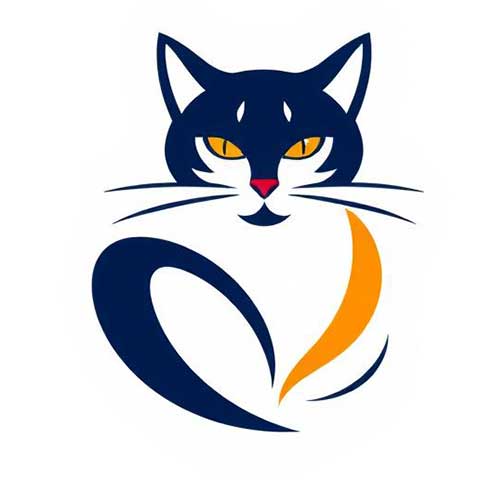 Preview for Stylized-cat-logo-design-aistickerlogo-template-7f1fc