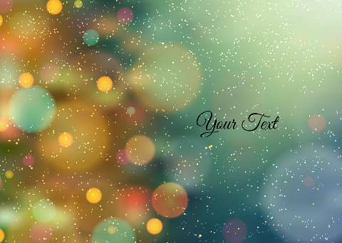 Preview for Colorful-bokeh-background-template-winter-54879