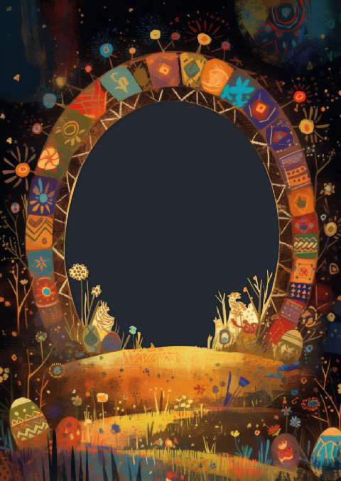 Preview for Easter-egg-illustration-spring-template-20e00