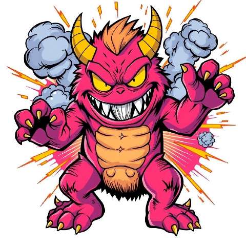 Preview for Cartoon-monster-illustration-aimonsterstyle-template-9c76e