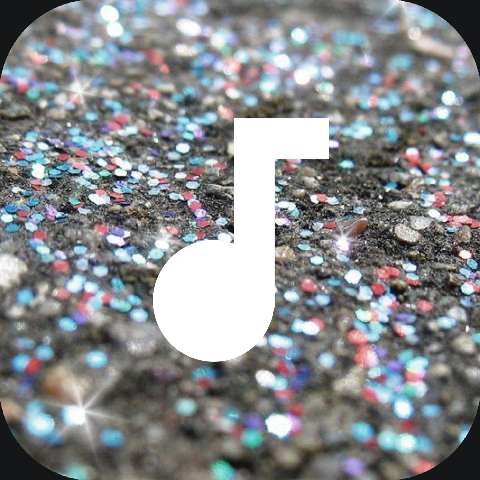 Preview for Multicolored-glitter-musical-note-diamond-icon-template-f2f34