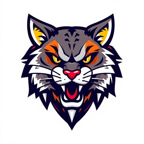 Preview for Cartoon-lynx-head-logo-aistickerlogo-template-1e5c8