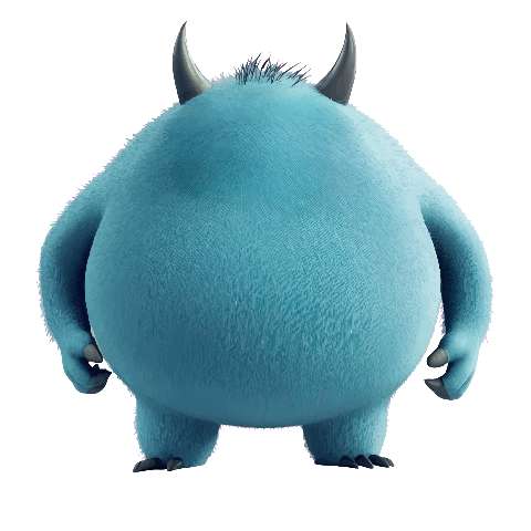 Preview for Sulley-monsters-inc-character-smooth-monster-template-1cdb7