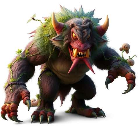 Preview for Mythical-forest-creature-art-aimonsterstyle-template-3506f