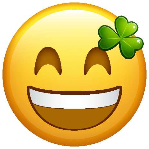 Preview for Lucky-smiley-face-emoji-stpatemoji-template-089d0