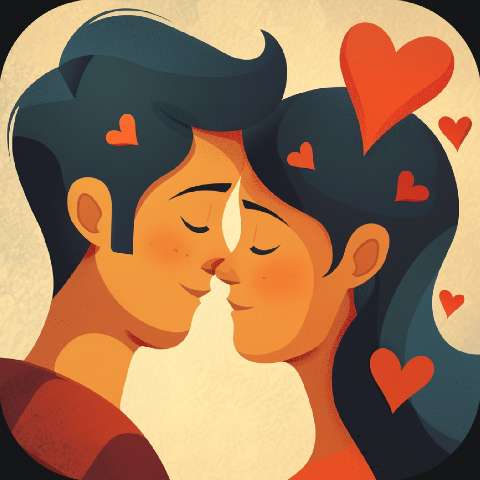 Preview for Tender-moment-couple-illustration-love-app-template-ba6d0