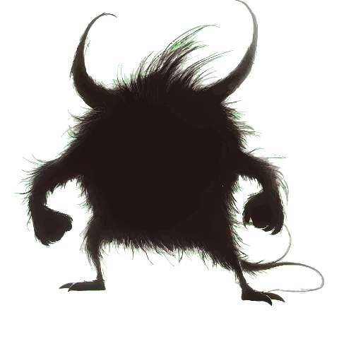 Preview for Horned-creature-illustration-dark-monster-template-7fb30