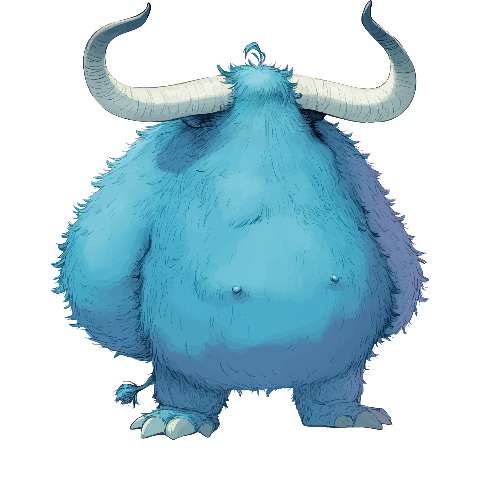 Preview for Blue-monster-illustration-large-monster-template-860ed