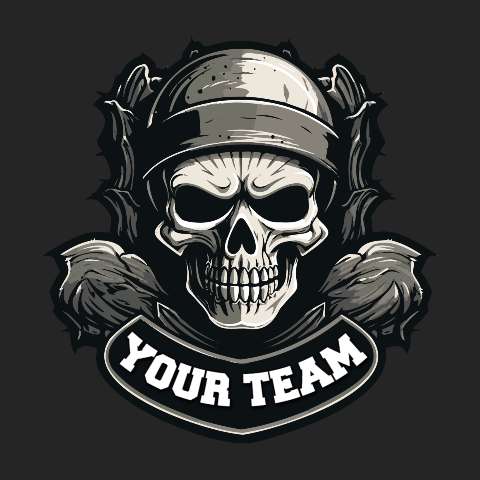 Preview for Skull-team-logo-design-logo-mascot-template-dce83