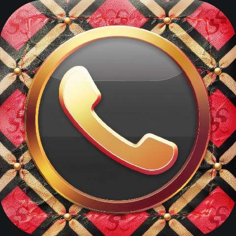 Preview for Golden-phone-icon-design-gucci-app-template-ca215