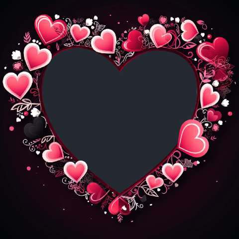 Preview for Valentines-day-heart-frame-love-frame-template-83826