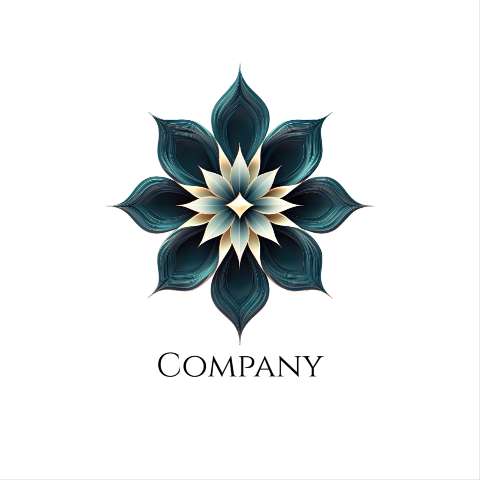 Preview for Elegant-company-logo-design-logo-flower-template-1b6e0